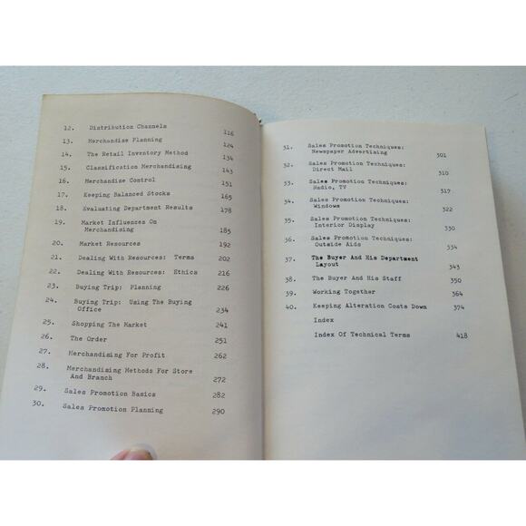 Profitable Merchandising of Men's Clothing 1967 Vintage Hardcover Book - Picture 5 of 12